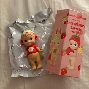 Sonny Angel Strawberry Love Monkey